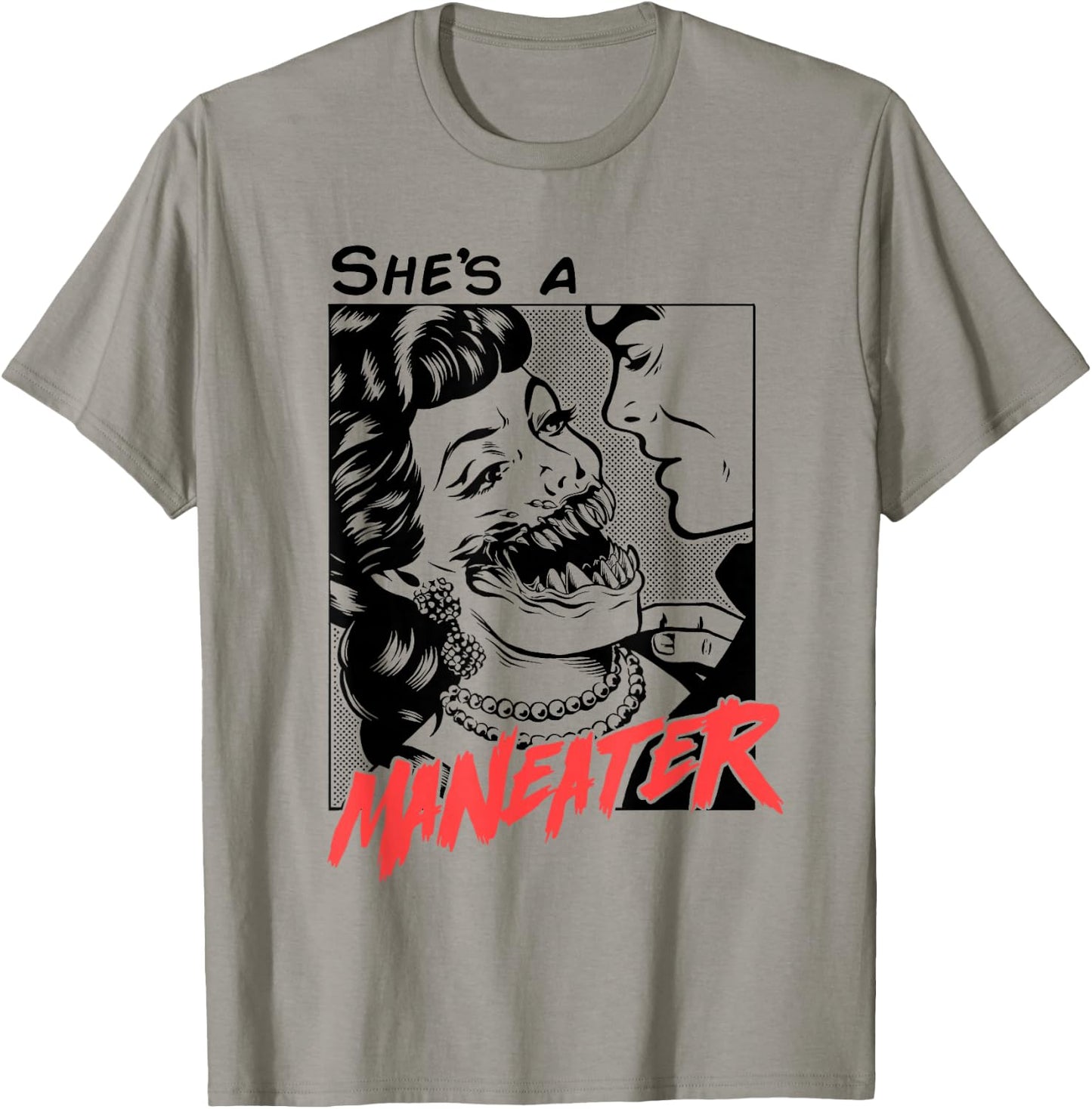 Maneater T-Shirt - T-Shirt | Sand