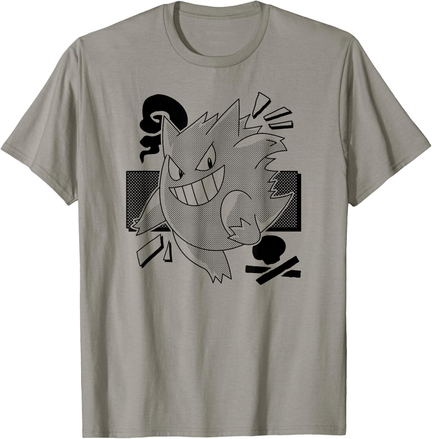 Pokémon - Gengar Manga T-Shirt - T-Shirt | Sand