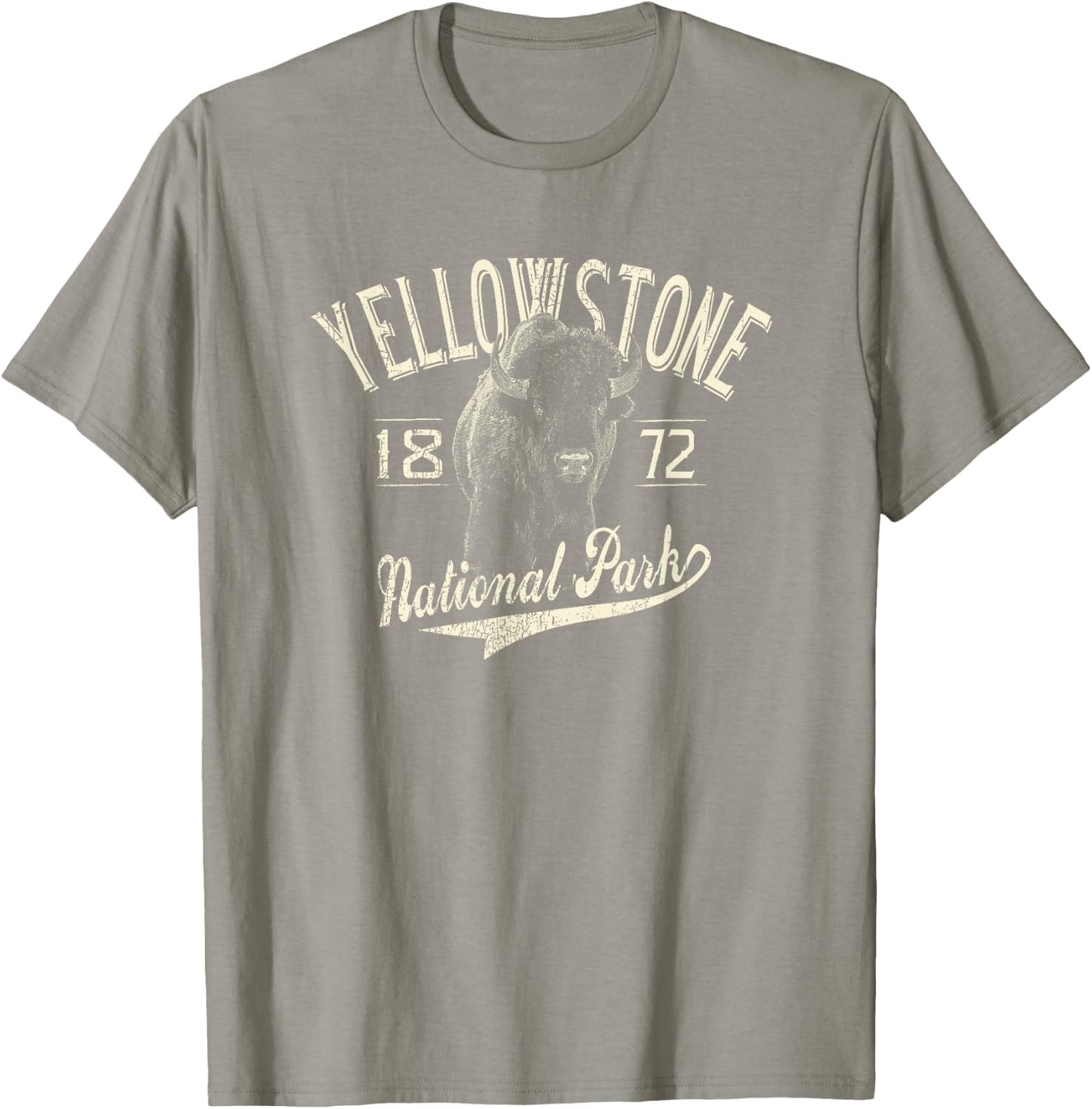 Yellowstone National Park Vintage T-Shirt - T-Shirt | Sand