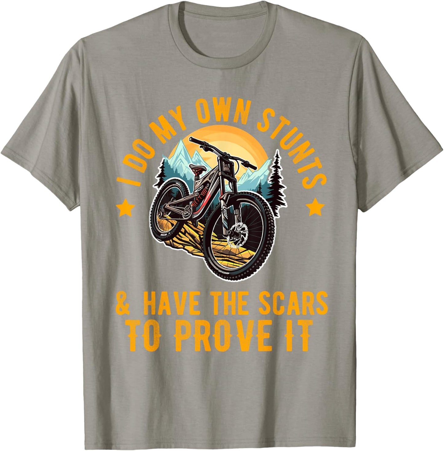 Mountain Bike For Boys Funny MTB Biking Lover T-Shirt - T-Shirt | Sand