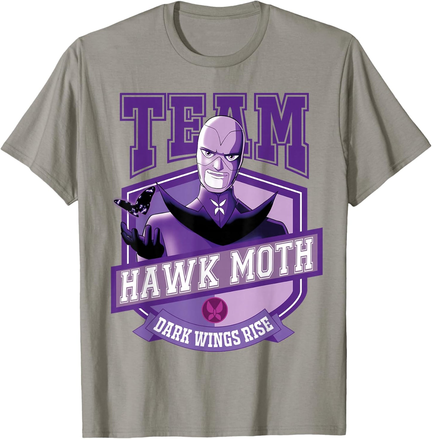 Miraculous Ladybug - Team Hawk Moth T-Shirt - T-Shirt | Sand