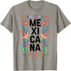 Mexicana Girl Mexican Hispanic Heritage Month Mexico Kids T-Shirt - T-Shirt | Sand