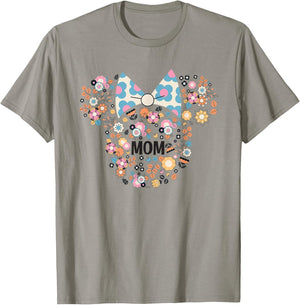 Disney Minnie Mouse Disney Mom Icon Flowers Mother’s Day Small T-Shirt - T-Shirt | Sand