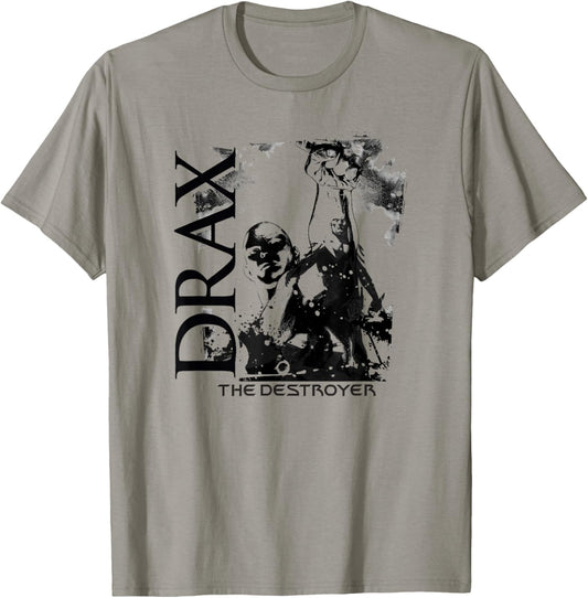 Marvel Guardians of the Galaxy Drax The Destroyer Vintage T-Shirt - T-Shirt | Sand
