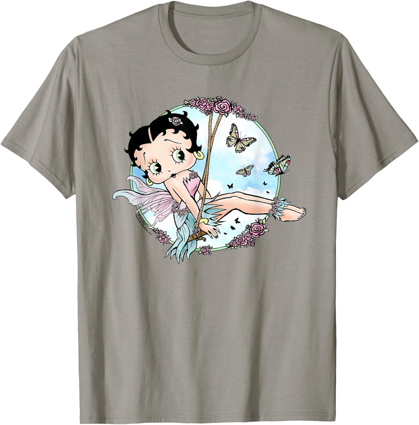 Betty Boop Flower Swing Fairy T-Shirt - T-Shirt | Sand
