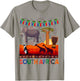 South Africa Ideas Kids With Elephant & South African Flag T-Shirt - T-Shirt | Sand