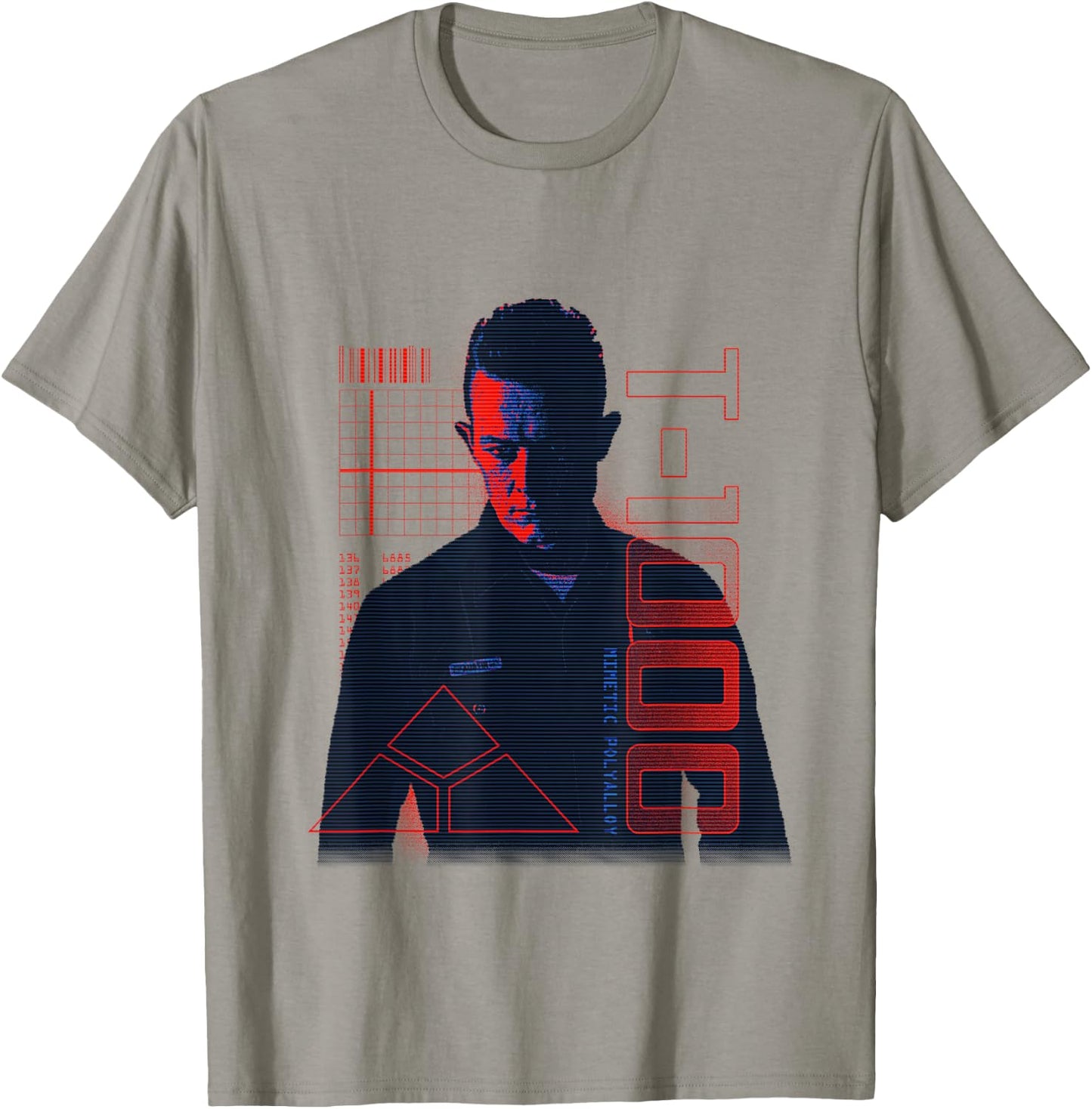 Terminator 2 Judgement Day T 1000 T-Shirt - T-Shirt | Sand