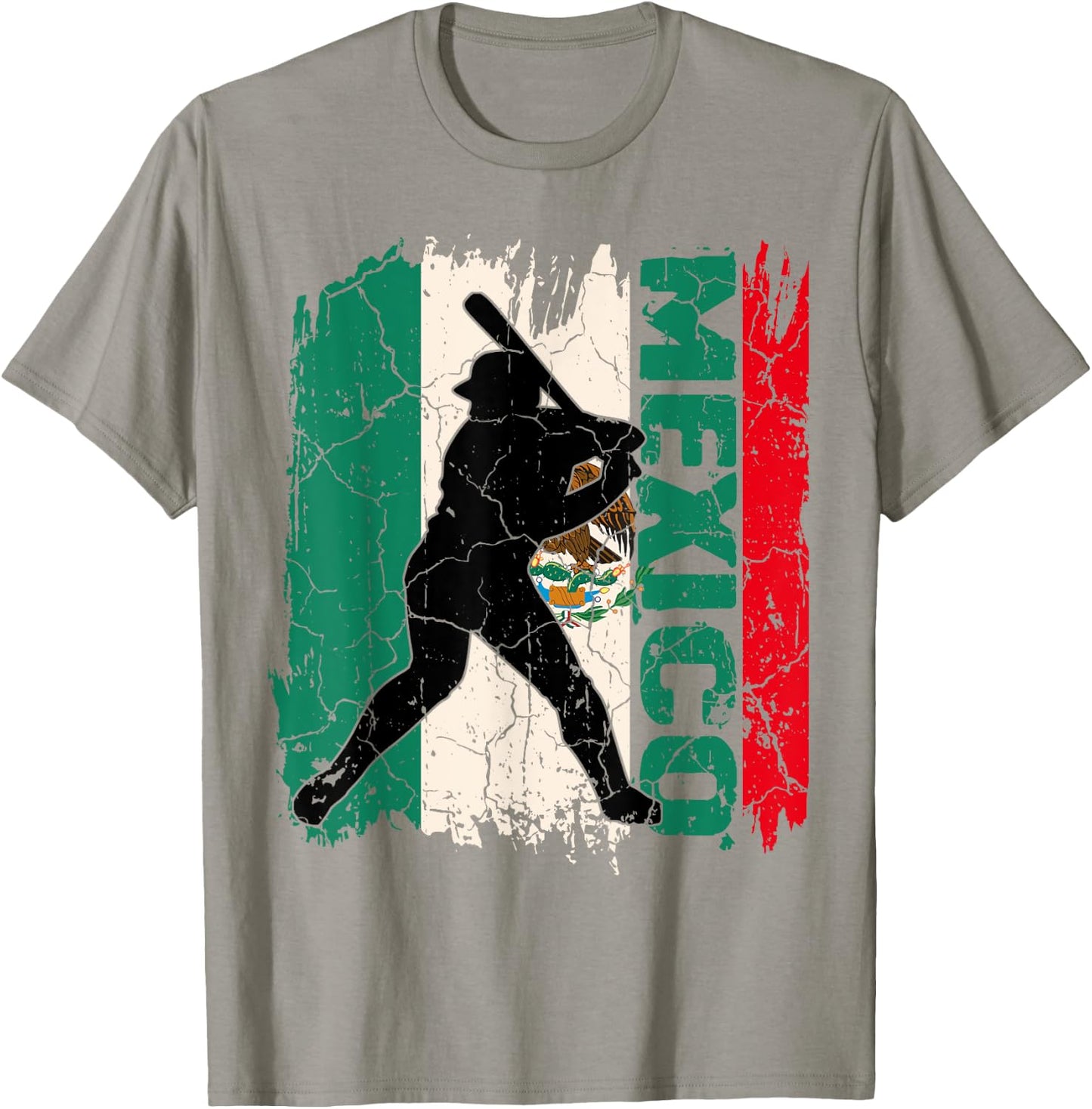 Cinco De Mayo Baseball Mexico Shirt Mexican Flag Kid Boy Men T-Shirt - T-Shirt | Sand