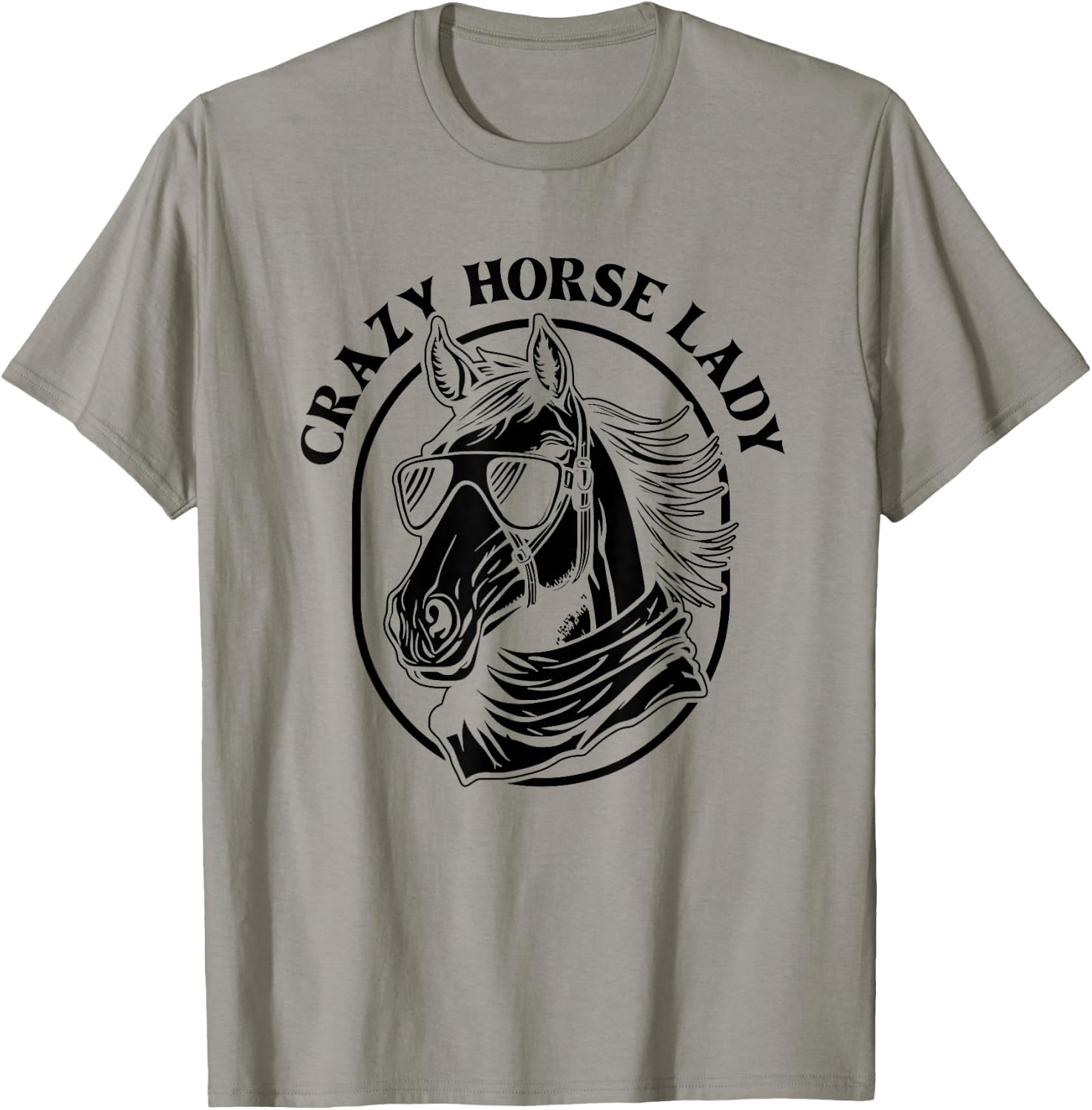 Equestrian Horse Riding Horse T-Shirt - T-Shirt | Sand