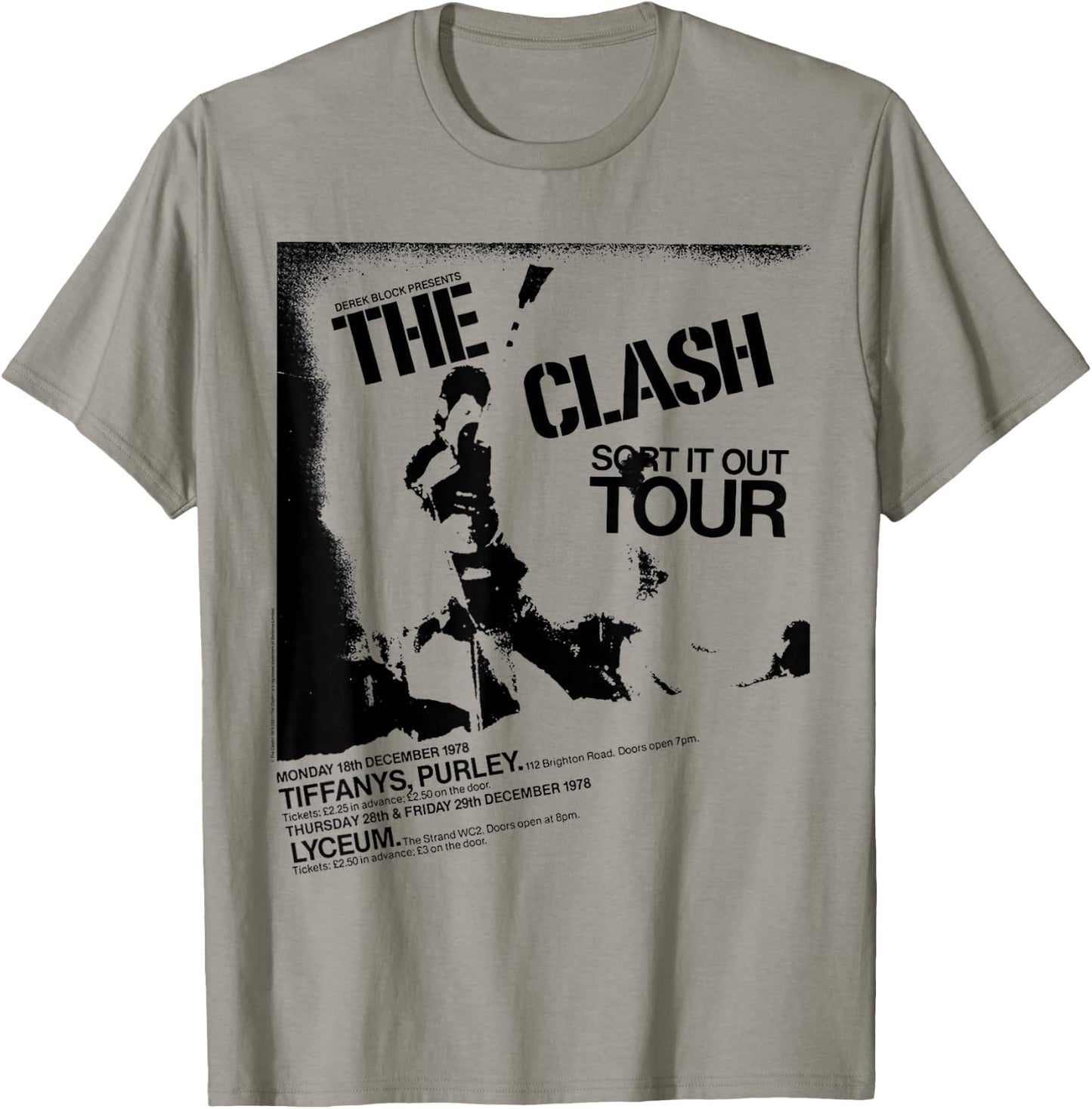 The Clash - Sort It Out Tour T-Shirt - T-Shirt | Sand