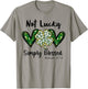 Not Lucky Just Blessed St Patrick's Day T-Shirt - T-Shirt | Sand