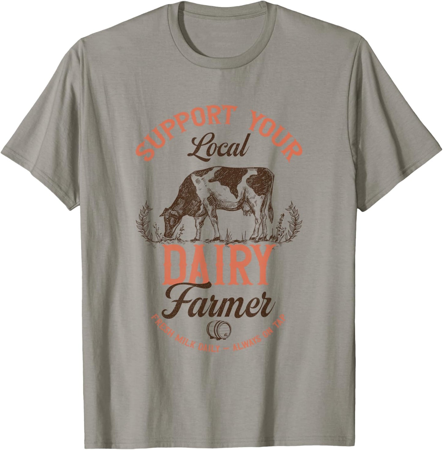 Funny Breast feeding Moms Saying New Moms Breastmilk On Tap T-Shirt - T-Shirt | Sand