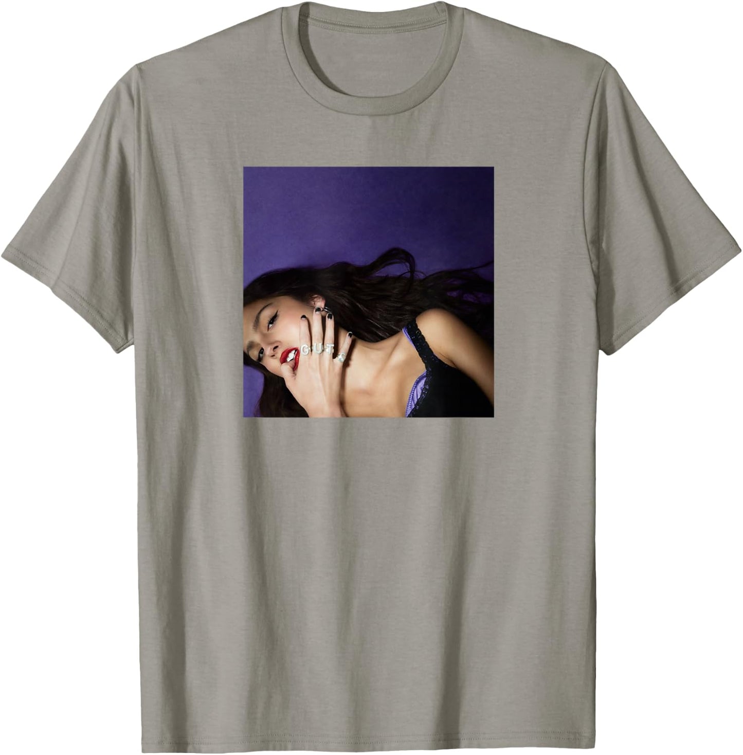 Official Olivia Rodrigo Guts Album Cover T-Shirt - T-Shirt | Sand