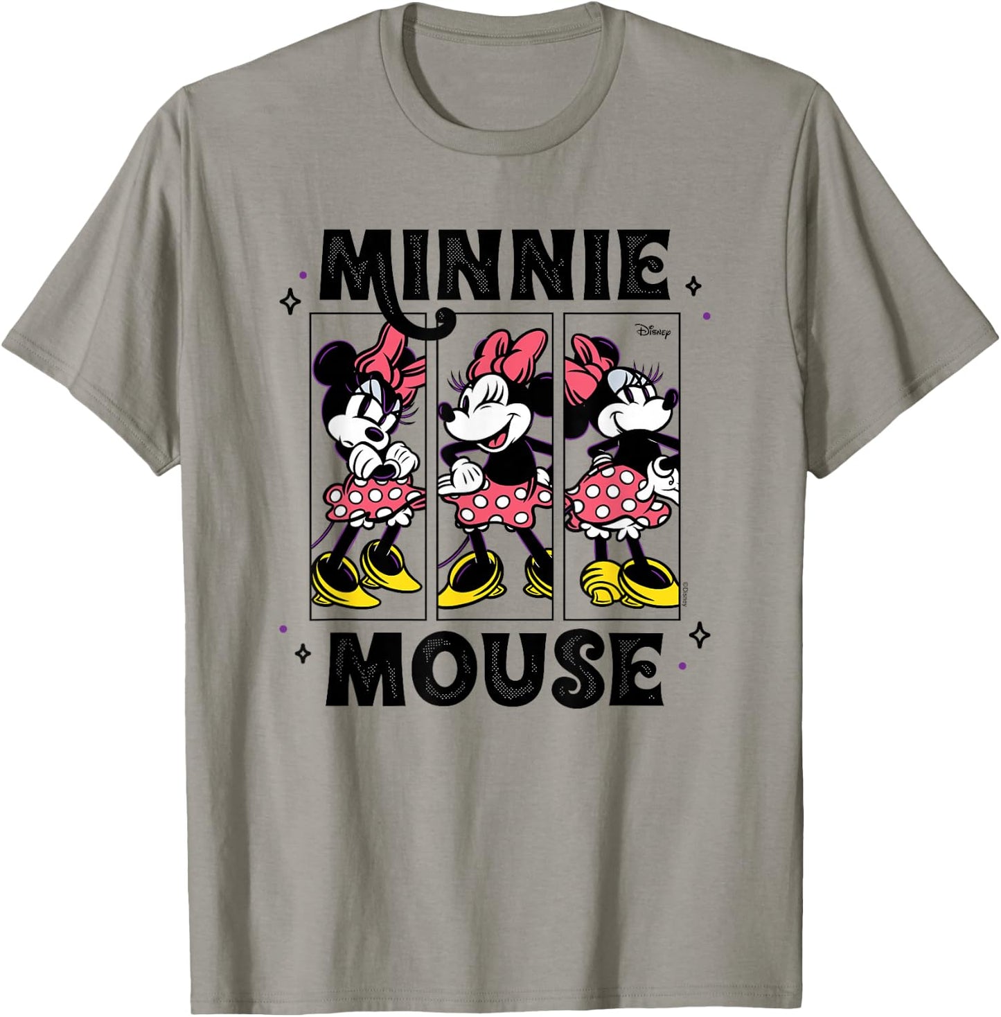 Minnie Mouse - Different Poses And Expressions T-Shirt - T-Shirt | Sand