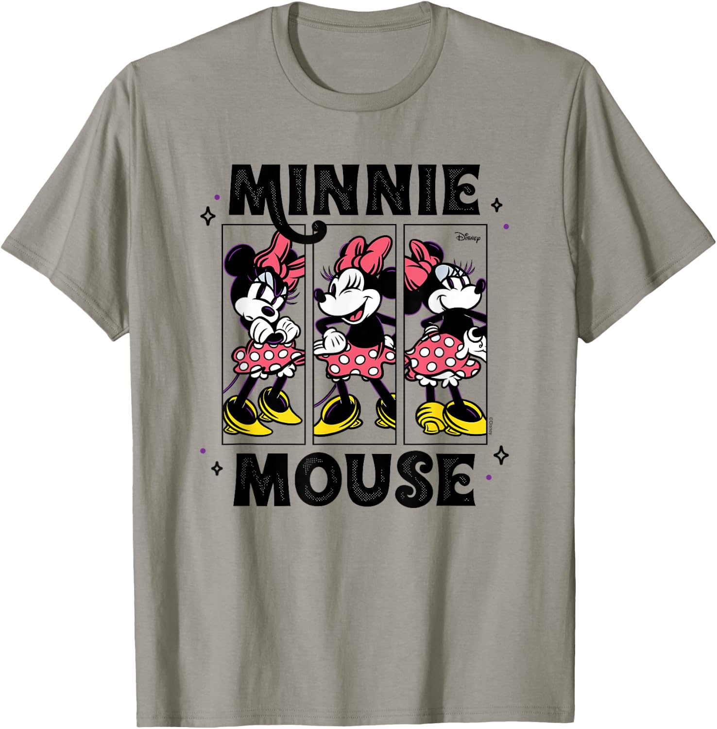 Minnie Mouse - Different Poses And Expressions T-Shirt - T-Shirt | Sand