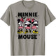 Minnie Mouse - Different Poses And Expressions T-Shirt - T-Shirt | Sand