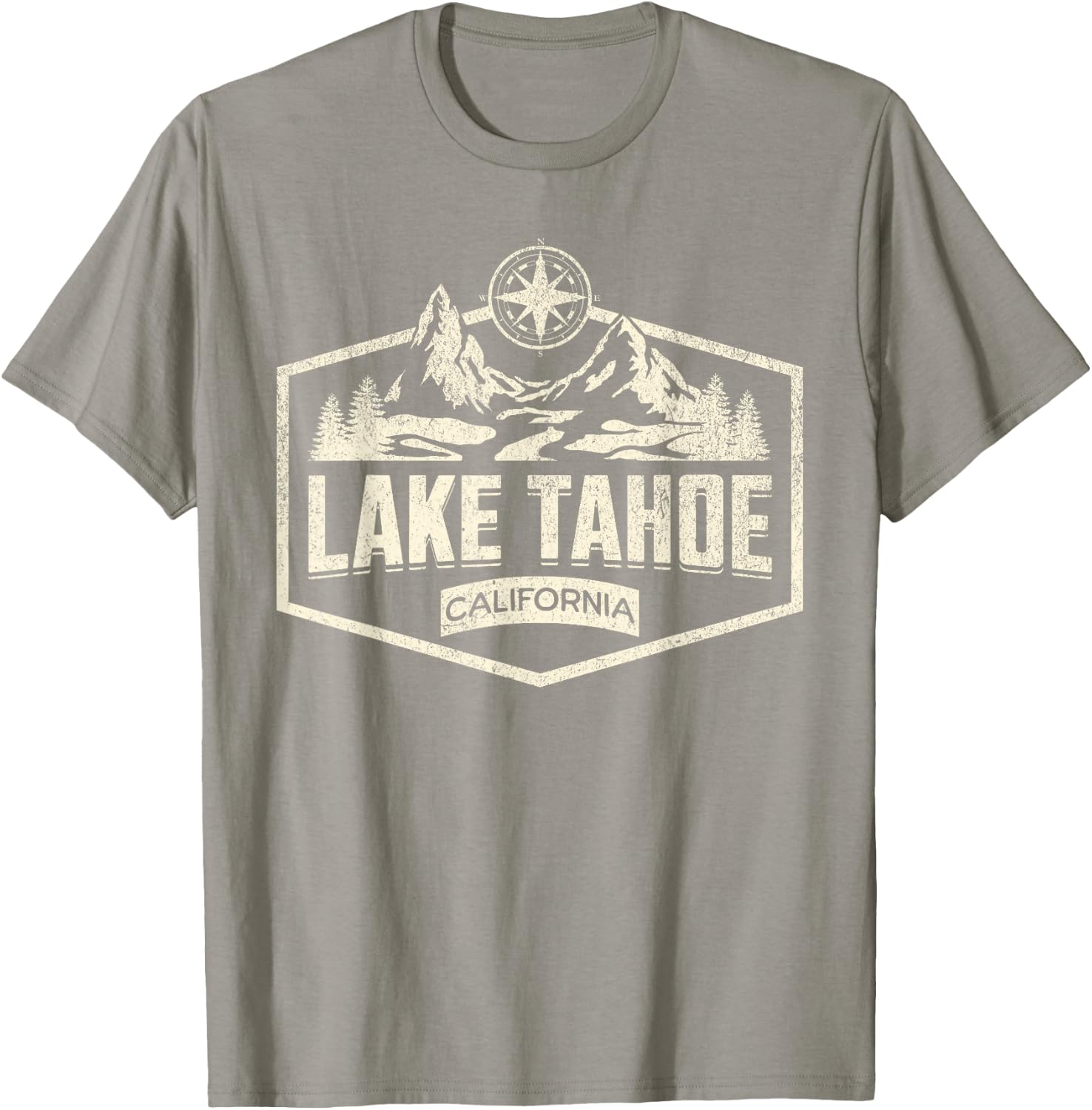 Lake Tahoe California T-Shirt - T-Shirt | Sand