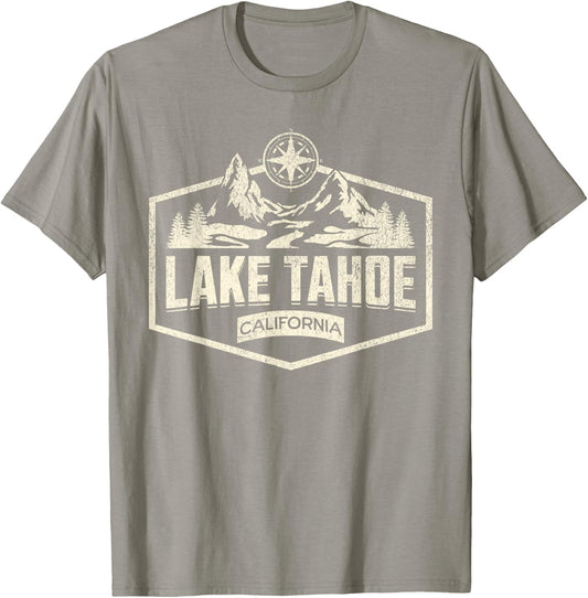 Lake Tahoe California T-Shirt - T-Shirt | Sand