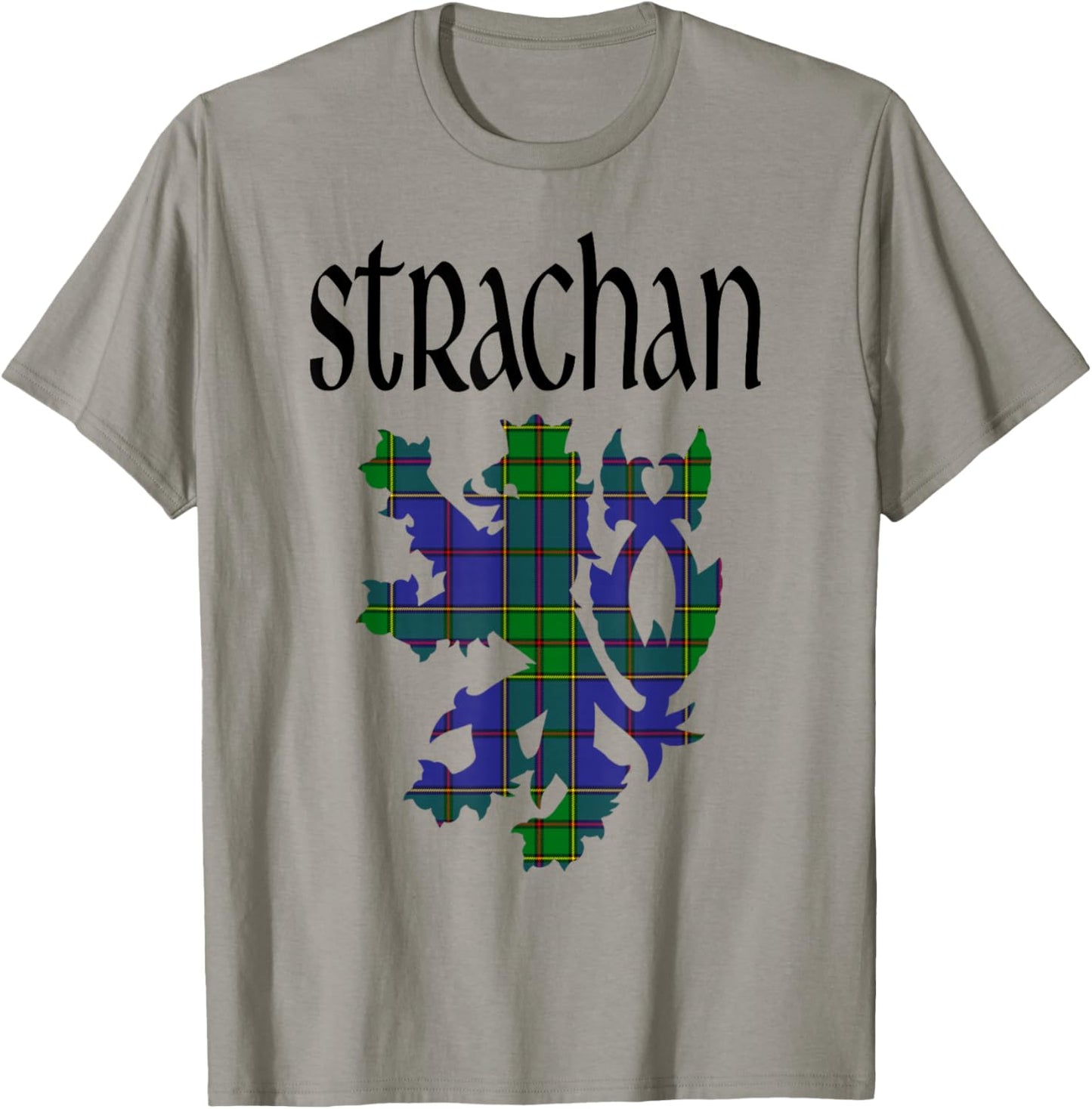 Clan Strachan Tartan Scottish Family Name Scotland Pride T-Shirt - T-Shirt | Sand