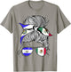 El Salvador Flag Mexico Grown Women Girl Country T-Shirt - T-Shirt | Sand