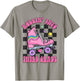 Kids Back To School Skating Rollin Into Third 3rd Grade T-Shirt - T-Shirt | Sand