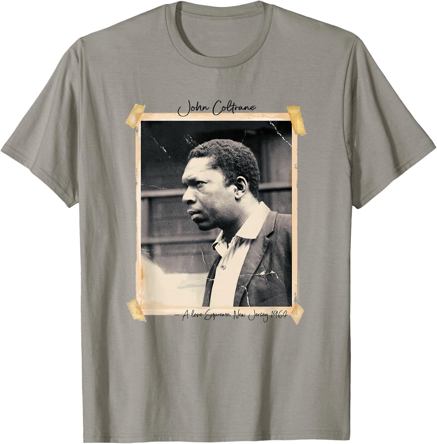 John Coltrane A Love Supreme New Jersey 1964 T-Shirt - T-Shirt | Sand