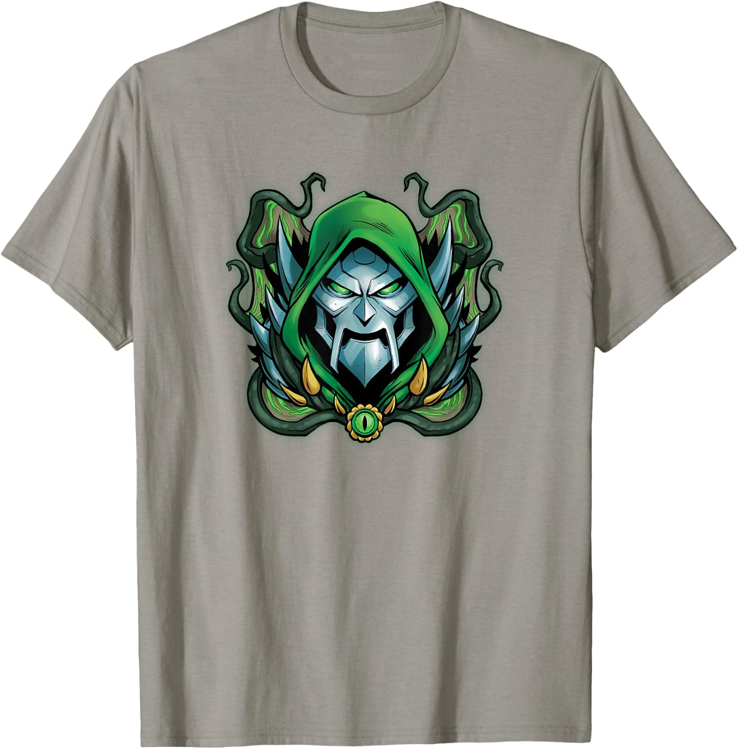 Marvel Mech Strike Doctor Doom Villainous Monster Eye T-Shirt - T-Shirt | Sand