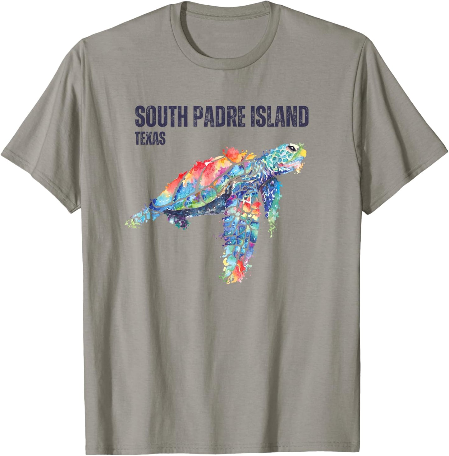 South Padre Island Texas South Padre Sea Turtle T-Shirt - T-Shirt | Sand