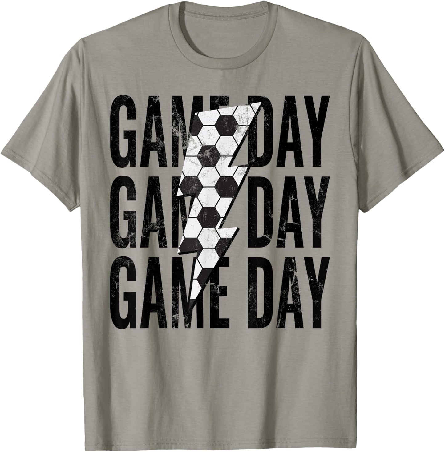 Soccer Mom Leopard Game Day Mother's Day T-Shirt - T-Shirt | Sand