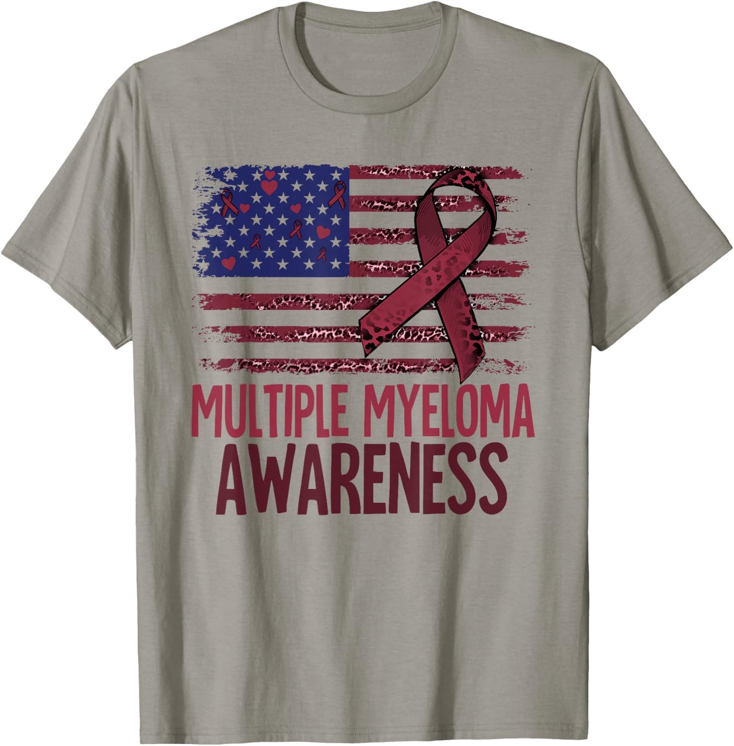 Multiple Myeloma Awareness T-Shirt - T-Shirt | Sand