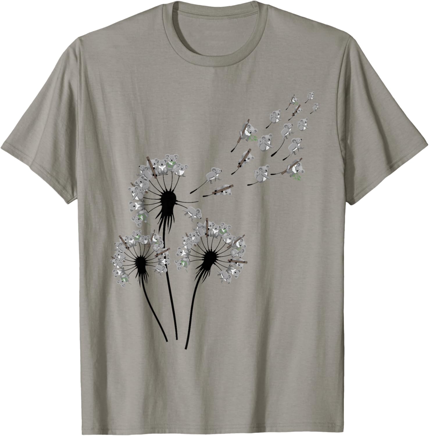 Dandelion Koala Bears Stuff for Koala Lover | Koala T-Shirt - T-Shirt | Sand