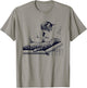 Vintage Retro Dentist Cat Kitten Lover Dental T-Shirt - T-Shirt | Sand