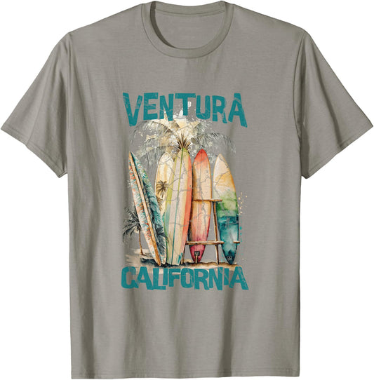 Ventura California T-Shirt - T-Shirt | Sand