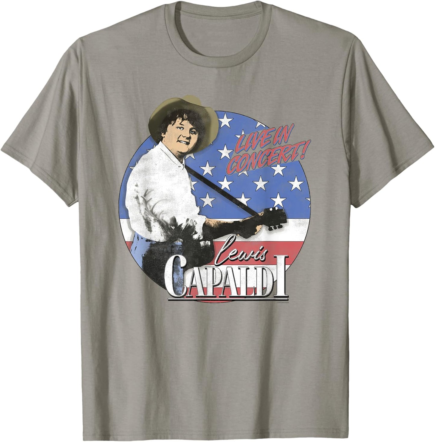 Lewis Capaldi – Americas Sweetheart New York T-Shirt - T-Shirt | Sand