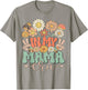 In My Mama Era Floral Hippie Groovy Retro Daisy Mother's Day T-Shirt - T-Shirt | Sand