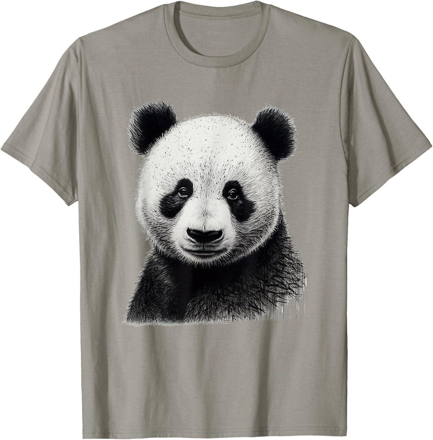 Panda Animal Lovers Animal Print T-Shirt - T-Shirt | Sand