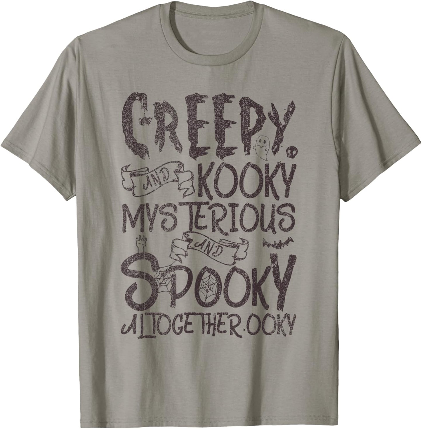 Creepy And Kooky Mysterious And Spooky Together T-Shirt - T-Shirt | Sand