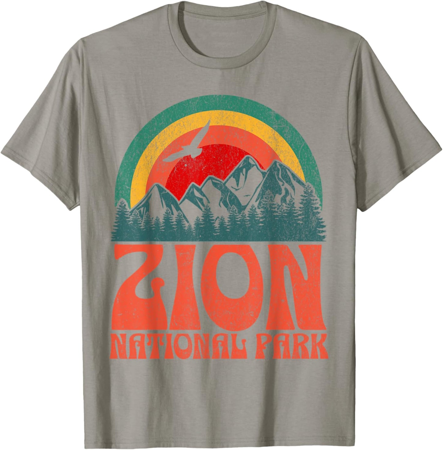 Zion National Park T-Shirt - T-Shirt | Sand