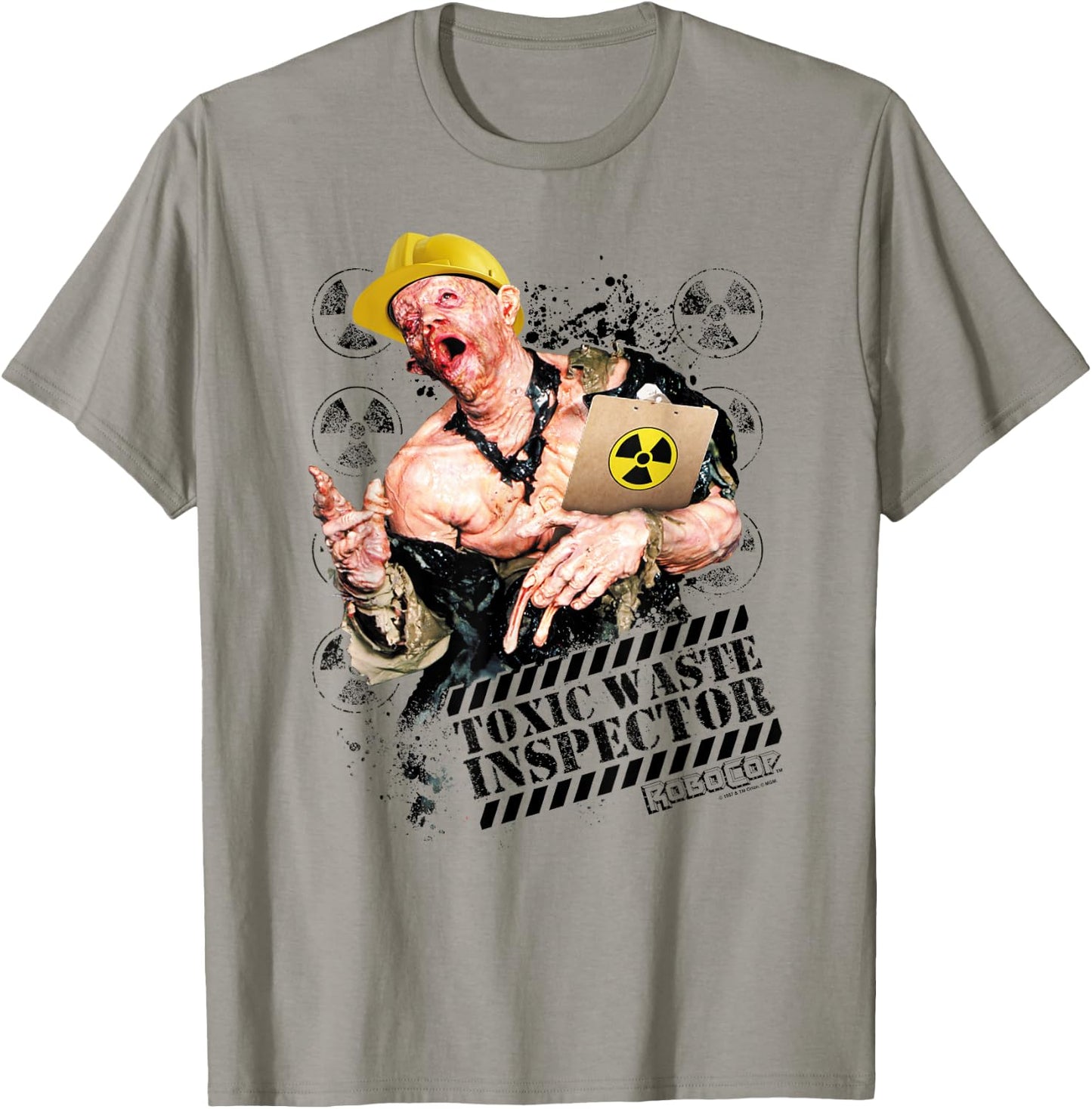 Robocop Toxic Waste Inspector T-Shirt - T-Shirt | Sand