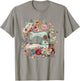 Vintage Quilting Yarn Graphic Seamstress Sewing Themed T-Shirt - T-Shirt | Sand