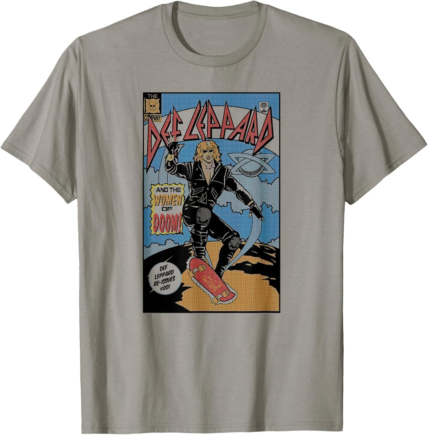 Def Leppard - Comic T-Shirt - T-Shirt | Sand