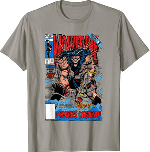Marvel X-Men The Sequel To Weapon X Memories Unbound! Cover T-Shirt - T-Shirt | Sand
