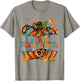 Nurse Practitioner - NP Fall Pumpkin Leopard Thankful T-Shirt - T-Shirt | Sand