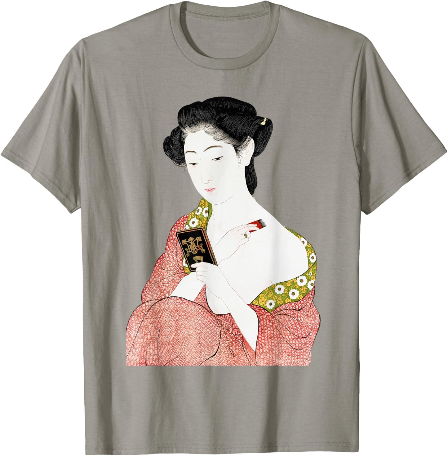 Japanese Woman Geisha Shin-hanga Ukiyo-e Japanese painting T-Shirt - T-Shirt | Sand