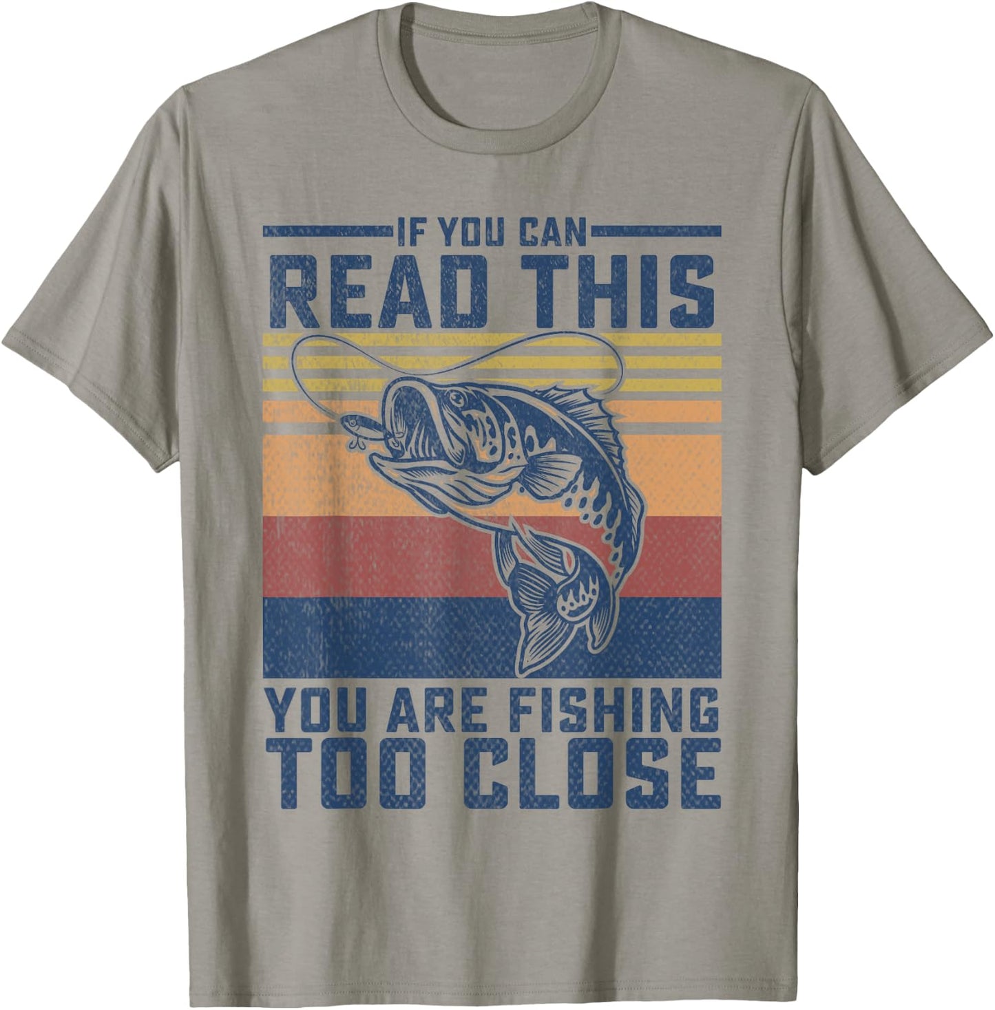 Funny Fishing Bass Fish Fisherman Gifts for Boys Kids Men T-Shirt - T-Shirt | Sand