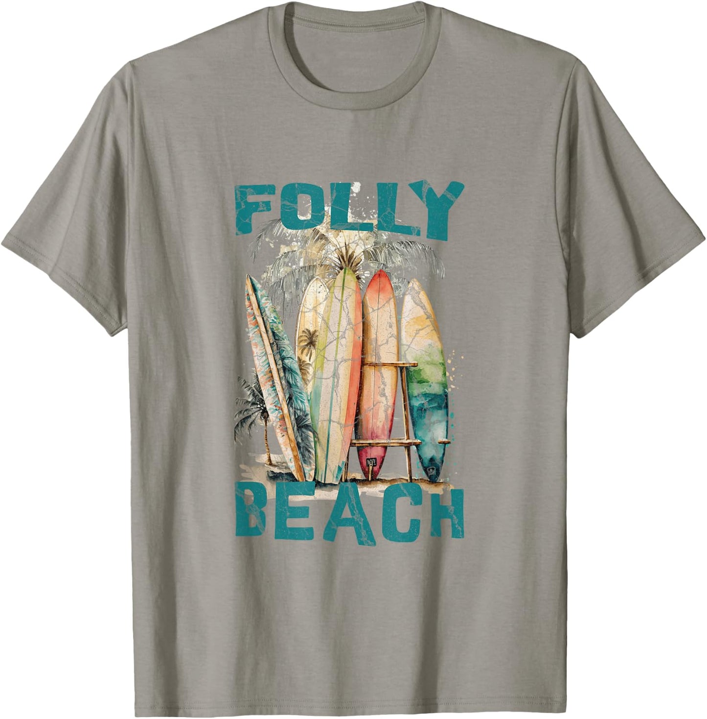 Folly Beach Men Women Girls Kids T-Shirt - T-Shirt | Sand