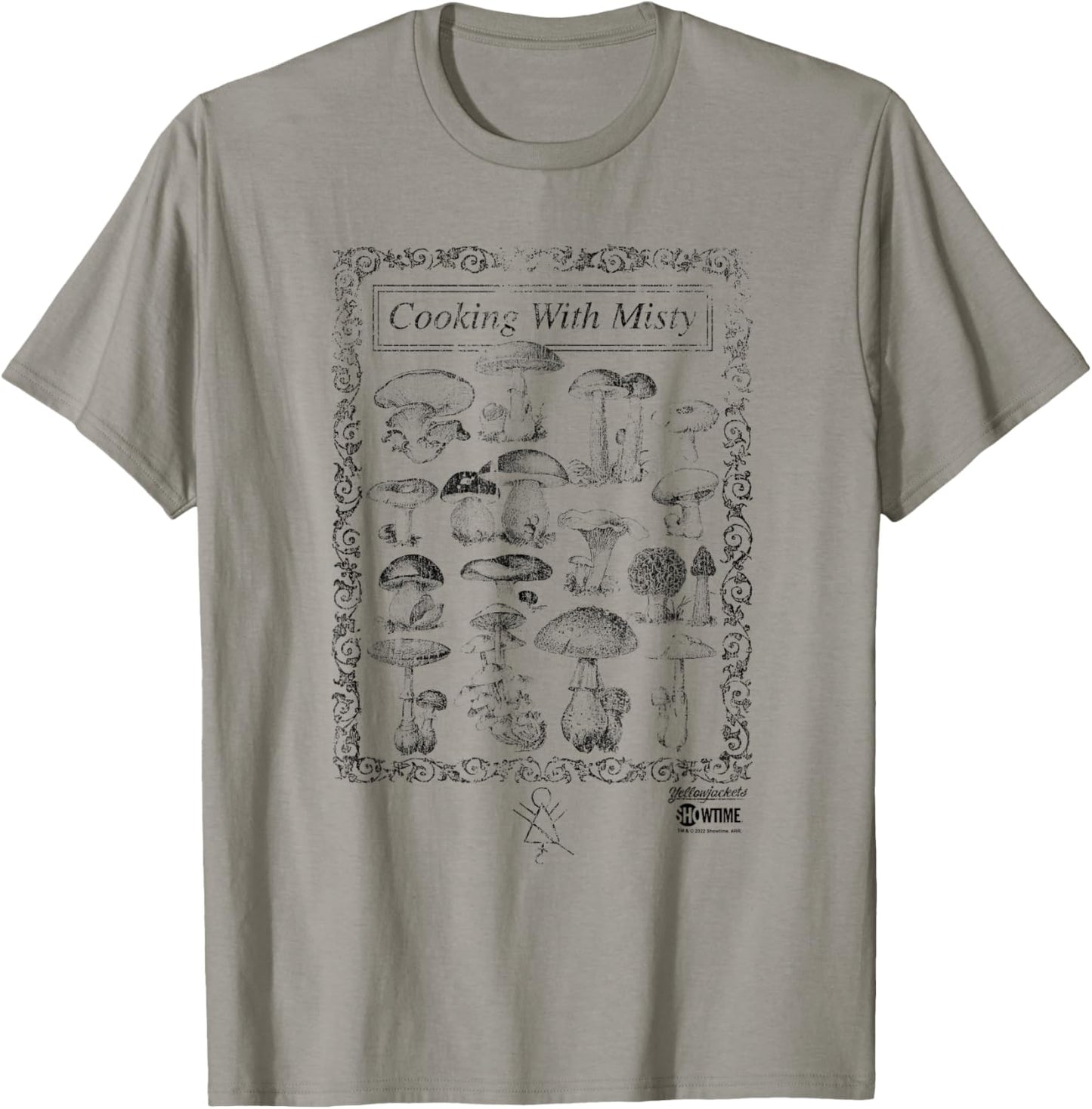 Yellowjackets Cooking with Misty T-Shirt - T-Shirt | Sand