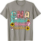 CNA Certified Nursing Assistant T-Shirt - T-Shirt | Sand