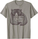 Feed Me And Tell Me I'm Pretty Brown Bear T-Shirt - T-Shirt | Sand