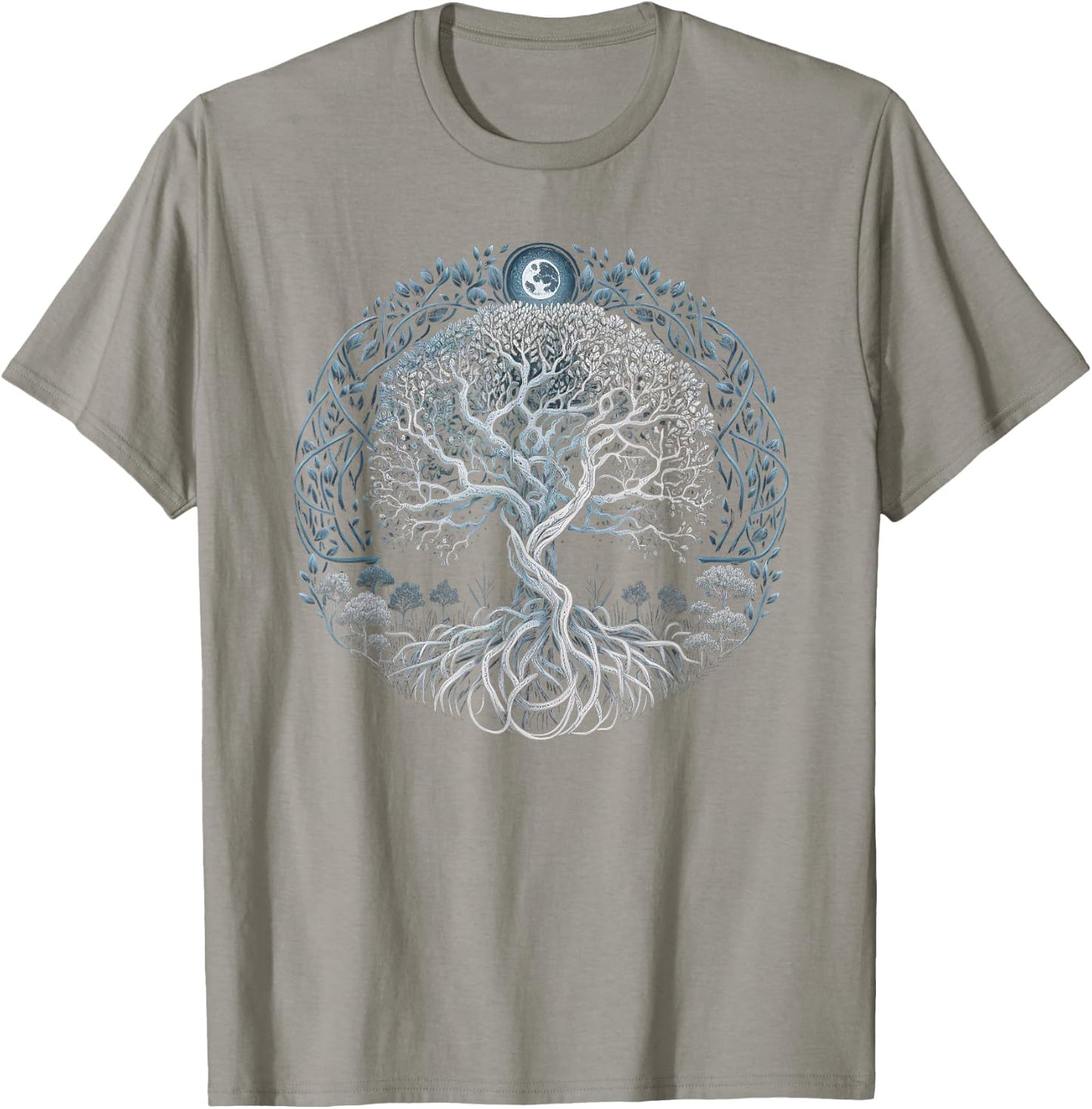Tree of Life Yggdrasil Viking Midgard Thor Walhalla T-Shirt - T-Shirt | Sand